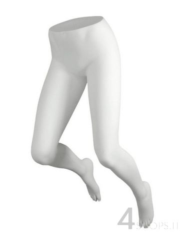 Gambe Donna da parete precolorate bianco