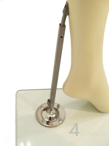 Manichino Donna realistico madreperla con parrucca pos.3978