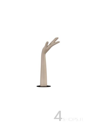 Braccio espositore H 45 cm con base in metallo - Profilo