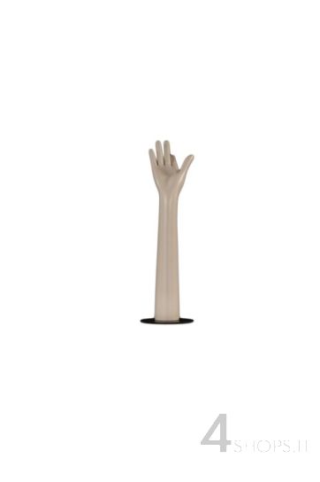 Braccio espositore H 45 cm con base in metallo - Profilo