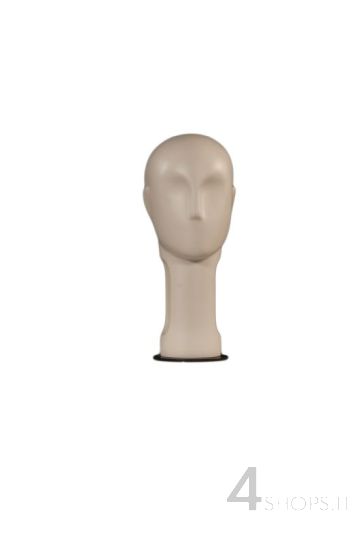 Testa donna astratta avorio - Fronte