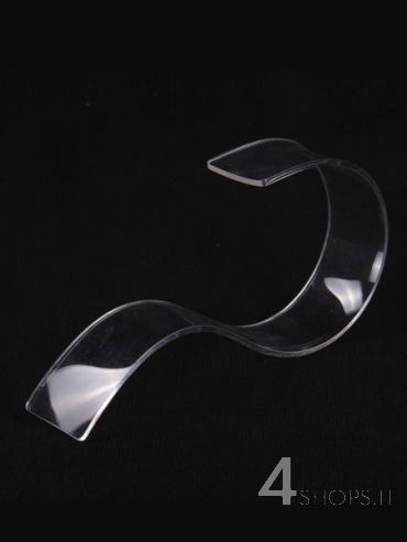 Espositore per cintura in plexiglass trasparente