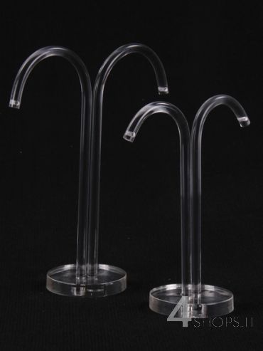Espositore per orecchini cm 11 in plexiglass