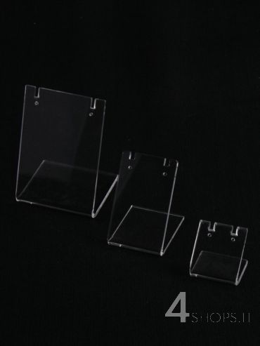 Espositore per orecchini cm 6 in plexiglass trasparente