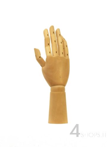 Mano in legno articolata cm 35 Uomo