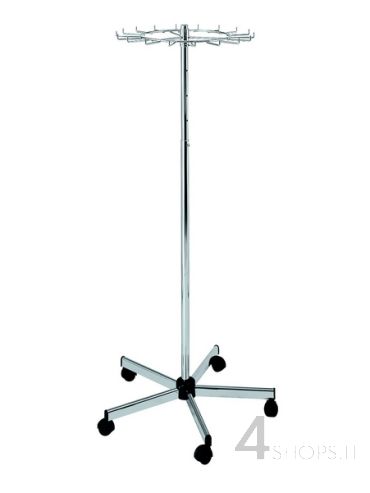 Stender cromato a 1 raggiera grande