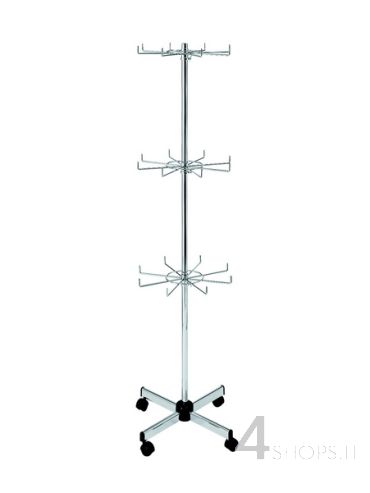 Stender cromato a 3 raggiere