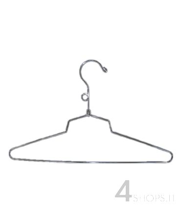 Gruccia capospalla cm 40 in metallo cromato