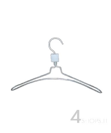 Gruccia capospalla cm 42 in alluminio - Fronte