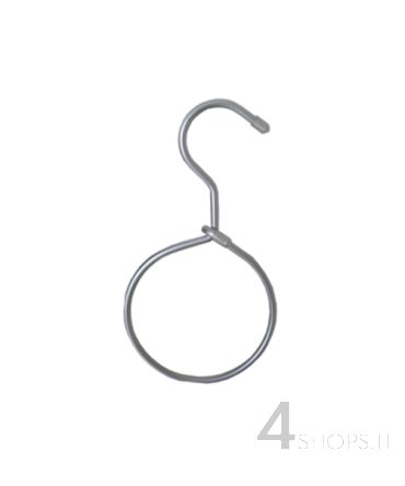 Gancio tondo in alluminio