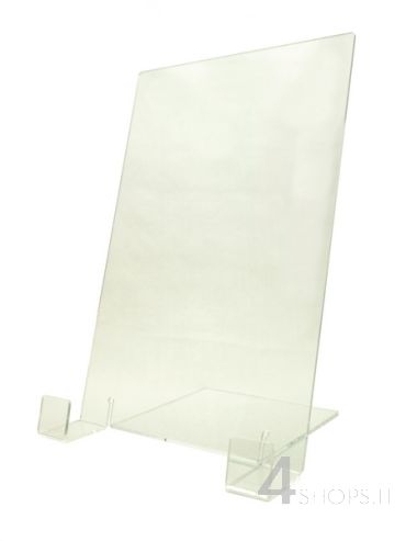 Espositore per camicie in plexiglass trasparente