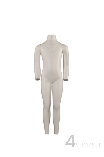 Manichino bimbo 8 anni easyshot con base - Fronte