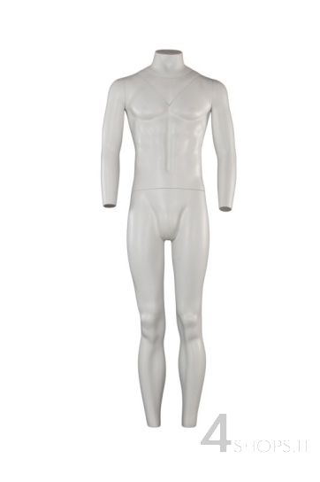 Manichino uomo easyshot con base - Fronte