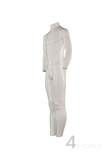 Manichino uomo easyshot con base - Fronte