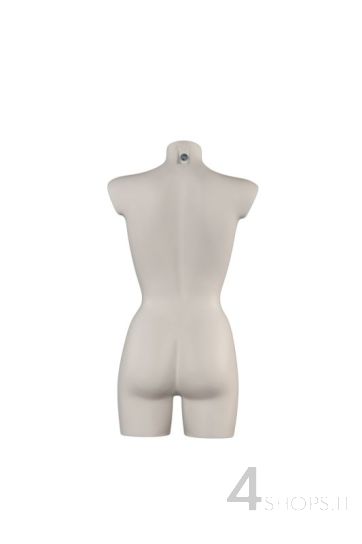 Torso Donna Laccato Bianco (fronte)