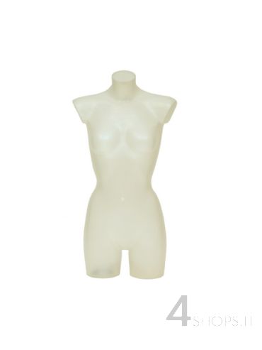 Torso Donna trasparente opaco