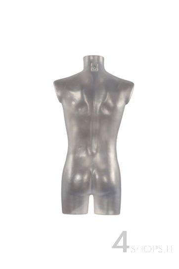 Torso Uomo trasparente opaco - Fronte