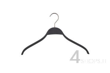 Gruccia capospalla cm 45 nero opaco