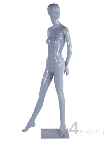 Manichino Donna Schlappi Bonaveri pos.2206, finitura grigio lucido