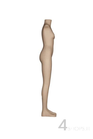 Silhouette donna rivestita in carta - Fronte