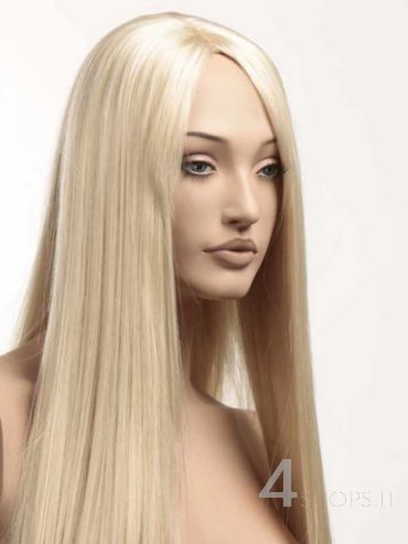 Parrucca donna bionda liscia