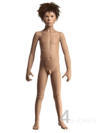 Manichino bambino 6 anni realistico collezione "girotondo" pos.E