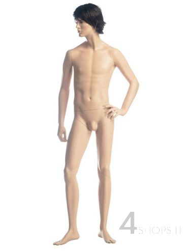 Manichino Uomo tg.48 realistico con make up pos.3