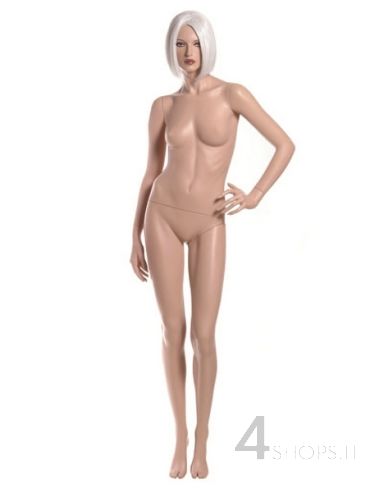 Manichino donna tg.42 realistico con make up pos.1