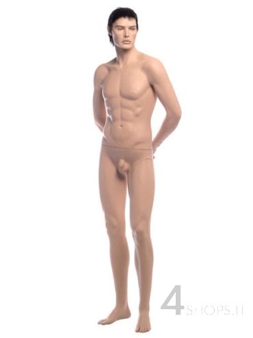 Manichino Uomo tg.48 realistico con make up pos.4